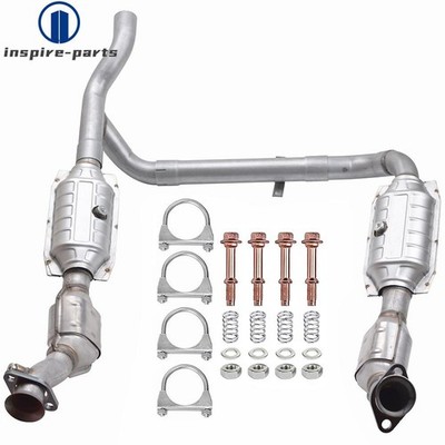 Catalytic Converter Set For 2001-2002 F150 F-150/Expedition 4.6L V8 4WD Only