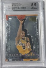 Fleer 1996-97 Metal Freshly Forged Kobe Bryant #3 Rookie BGS 8.5 3/15 