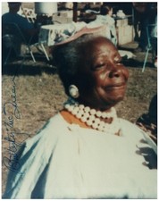 Gone With The Wind Prissy Butterfly McQueen Signed Autographed 8x10 Photo ACOA