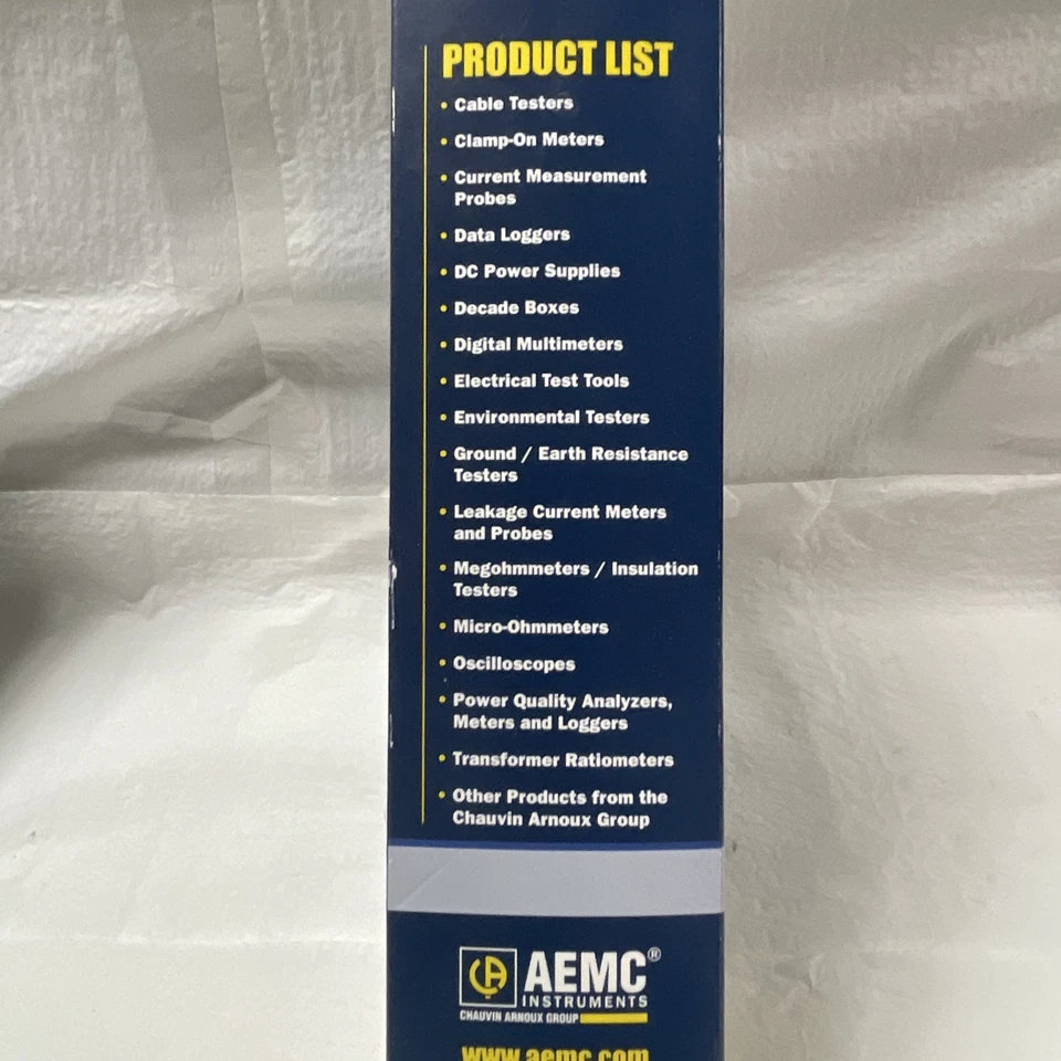 AEMC MR250 AC/DC Current Probe-Clamp-On MD# 2117.74-1000A-Made in USA-New in Box - Image 2 of 4