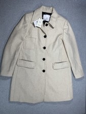 NWT Mango Pocketed Recycled Wool Coat Abrigo ...