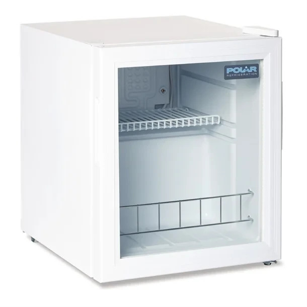 Polar White Compact Counter Top Display Fridge 46 Litre Ltr  DM071 Commercial