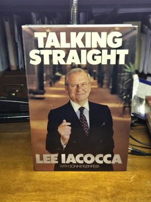 Vintage Copy Of Lee Iacocca Talking Straight