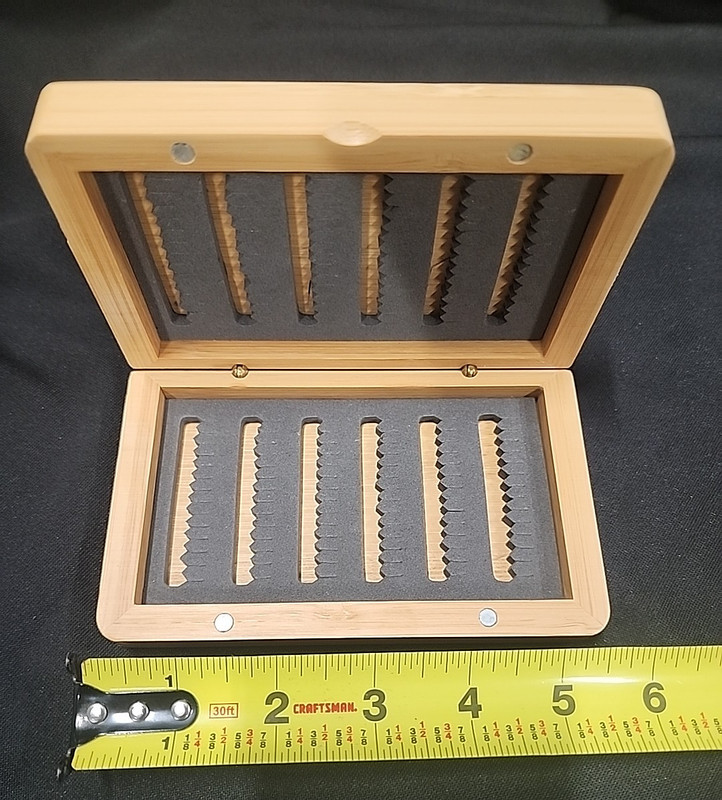 Wooden Fly Box