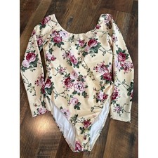 NWT Antonio Melani The Style Bungalow Miraflores Long Sleeve One Piece Swimsuit