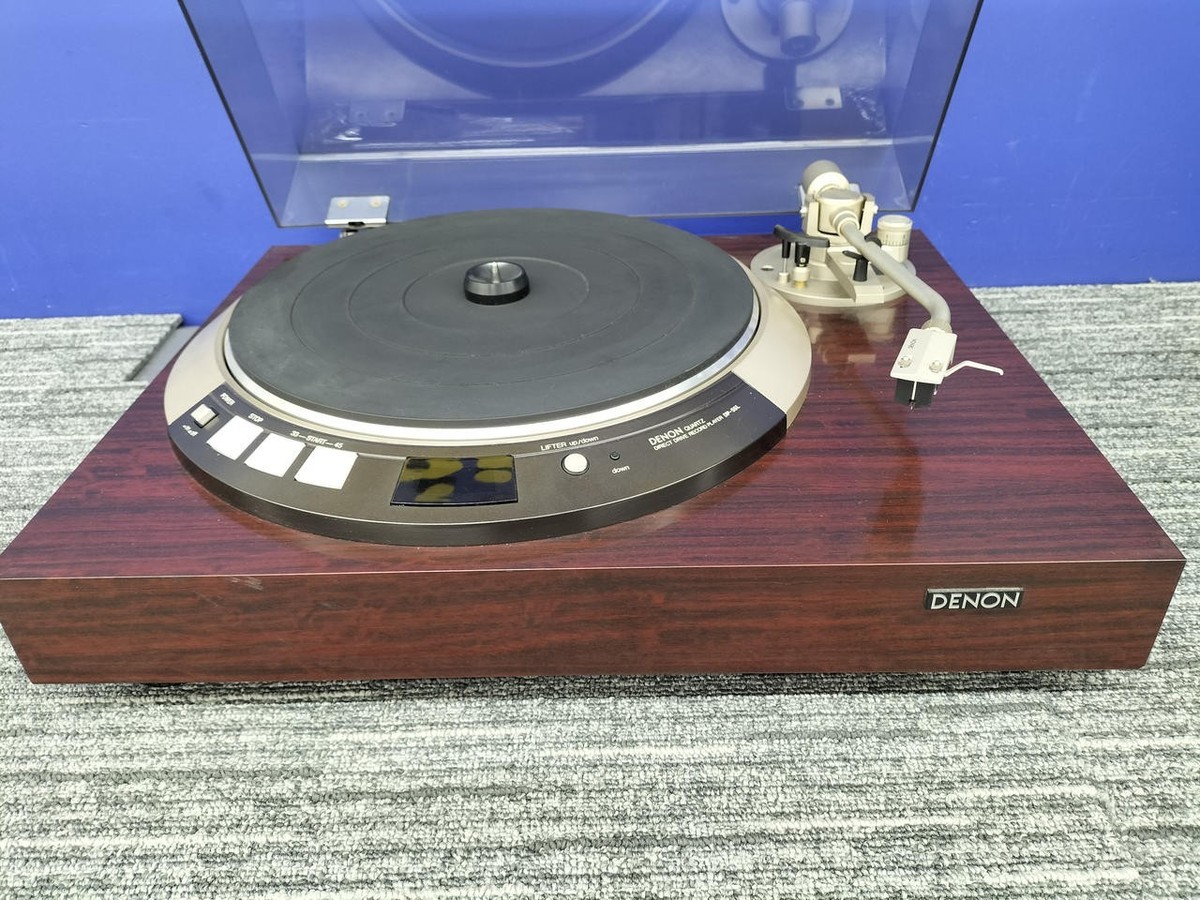 DENON DP-55L Quartz Direct Drive Turntable Auto Lift Record Player