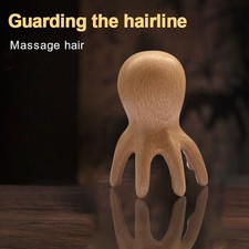 Octopus Comb Head Massager Meridian Scalp Massage Gua Sha Tool Massage Comb  _wo