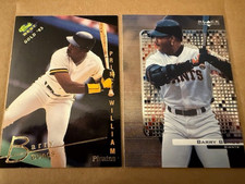 BARRY BONDS 2 Card Lot 1993 Classic Gold & 1999 UD Black Diamond PIRATES GIANTS