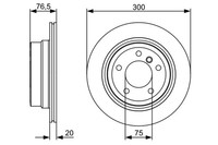 2X Bosch Bremsscheibe 0 986 479 496 FüR E82 E88 Bmw 1Er 123