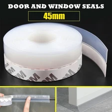 16FT Door Sweep Weather Stripping Door Draft Stopper Blocker Strong Adhesive