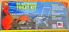 Cleanwaste Go Anywhere Toilet Kit - 10 bags