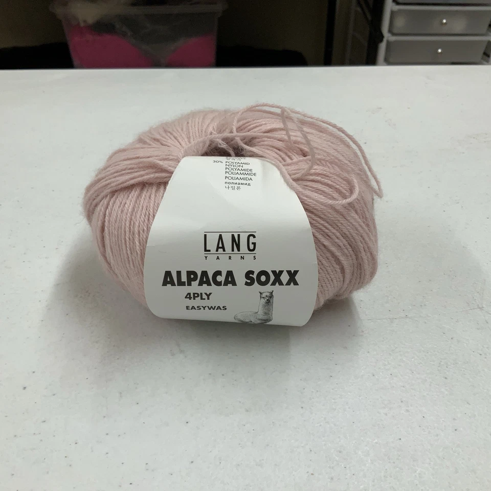 Lang Yarns Alpaca Soxx 4ply Easywas - Image 2 of 4