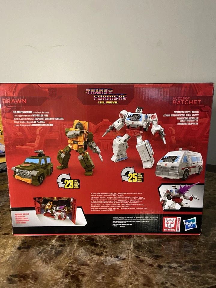 PAQUETES DE 2 TRANSFORMERS STUDIO SERIE 86 BRAWN & RATCHET AND IRONHIDE & PROWL Foto 2 de 4
