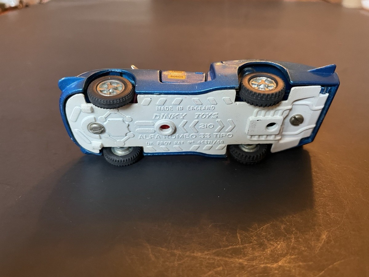 Dinky Toys Alfa Romeo 33 Tipo LM – Miniature 1:43, état Bon, Boîte D'origine