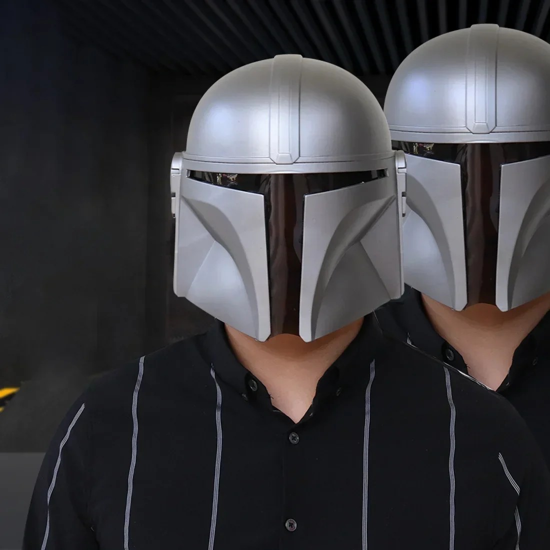 Casque Mandalorian Star Wars en PVC résistant pour réaliser votre rêve de cosplay