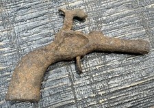 Rare J and E stevens cast iron toy cap, 1800's