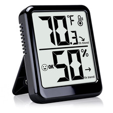 Room Thermometer Indoor Hygrometer Humidity Meter Gauge Digital Temperature