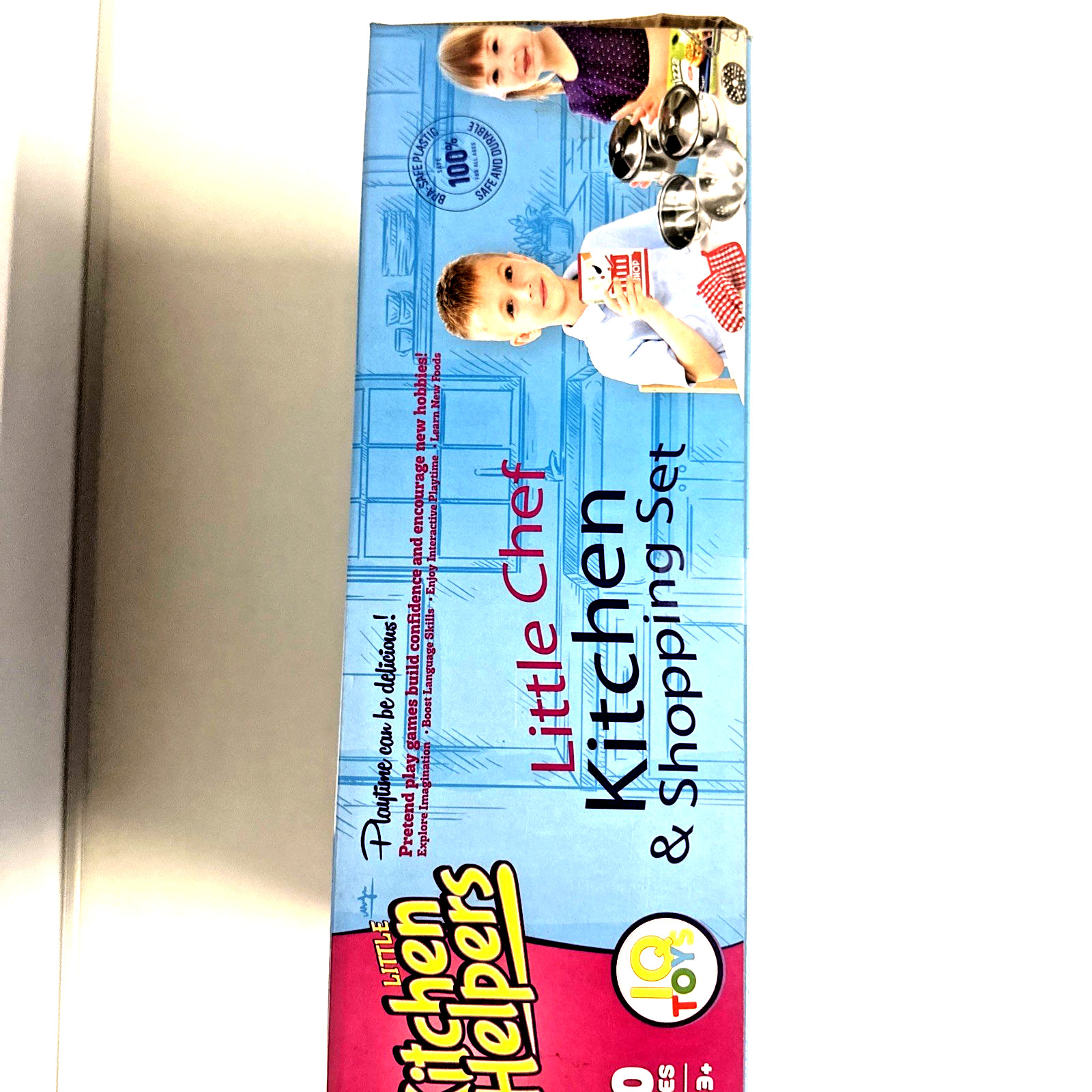 IQ Toys 50 Piece Complete Pretend Play Food and Kitchen Set NEW