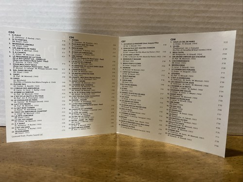 Édith Piaf: La Mome Piaf L'Integrale 1936-1957 CD! 8 CD 179 Tracks! Mint! - Picture 11 of 18