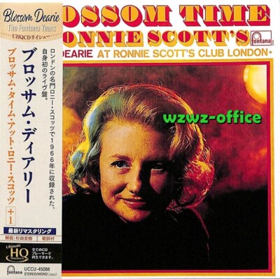 Blossom Dearie LIVE Jazz Vocal NEW CD(UHQCD) Blossom Time At Ronnie Scott's