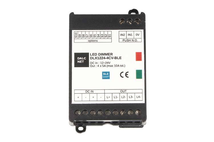 Dalcnet DLX1224-4CV-BLE Led Dimmer Bluetooth CCT RGB RGBW 12V 24V CL9977