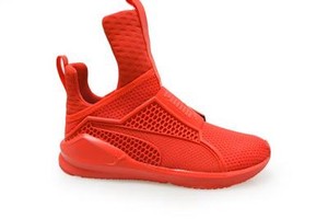 basket rouge femme puma