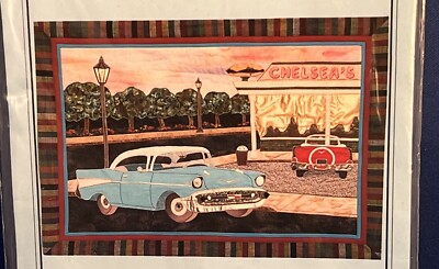 Crystal Clear Designs  Dates & Shakes - 57  Chevy  Quilt Pattern