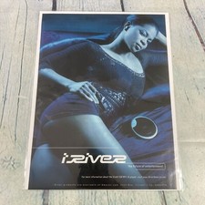 2003 Sexy Lady Legs Body iRiver Vtg Print Ad/Poster Promo Art Magazine Page