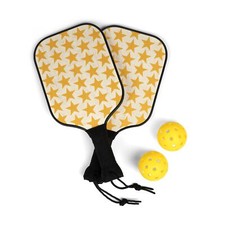 Cute Pickleball Kit, Star Pattern - Great Gift for Pickleball Players