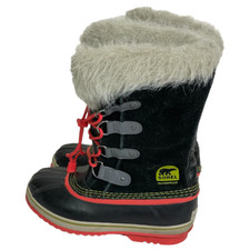 Sorel Joan of Artic black orange boots size 5