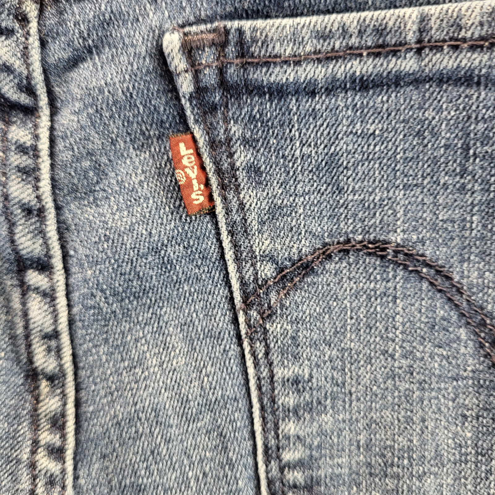 Levi's Demi Curve Jeans Womens 8 /29 Blue Mid Rise Slim Skinny Leg Denim Red Tag thumbnail 16