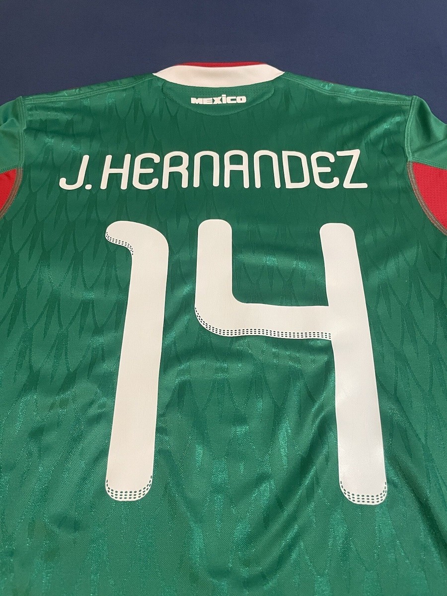 メキシコ代表　エルナンデス　J. HERNANDEZ 14 Lサイズ メキシコ代表 エルナンデス J. HERNANDEZ 14 Lサイズ