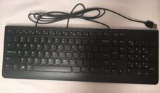 IBM LENOVO USB Model SK-8823 Wired Computer Keyboard Black EUC