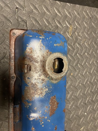 1970s 1980s FORD MUSTANG 2300 2.3 4 CYL CYLINDER STEEL VALVE ROCKER COVER - Picture 2 of 16