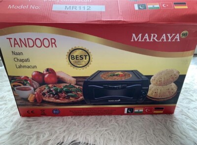 Tandoor Lahmacun Manakish Brot Pizza  Mini Ofen Bread Maker 2100 W مناقيش New