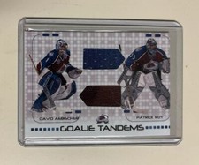 Patrick Roy / David Aebischer - Goalie Tandems - 2001-02 Between the Pipes