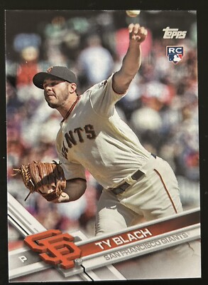 2017 Topps Series 2 #625 Ty Blach San Francisco Giants Rookie Card