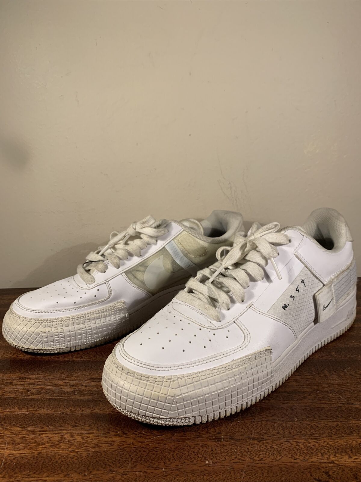 Nike AF1 - TYPE 2 Air Force 1 Triple White 2 SIZE… - image 1