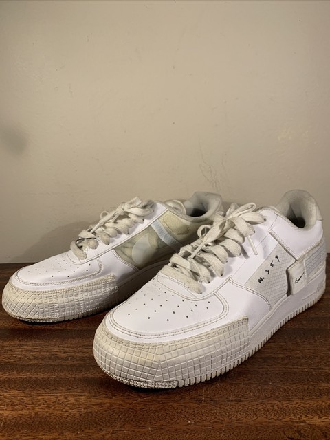 Size 10 - Nike Air Force 1 Type 2 Triple White 2020 for sale online | eBay