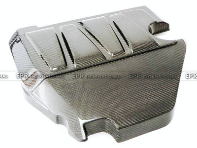 For Mitsubishi Evolution EVO 10 OEM Engine Cover Trim Components Carbon Fiber