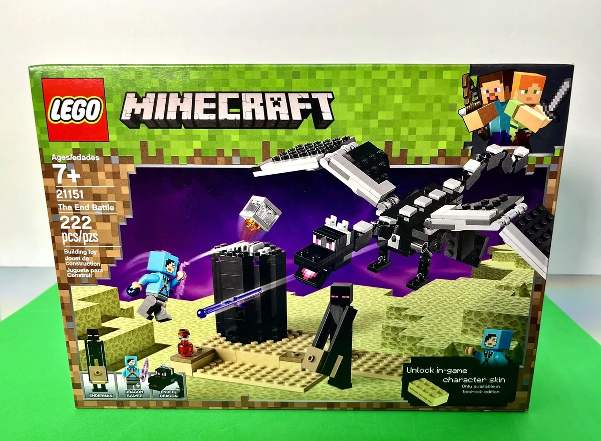 2019 LEGO Minecraft The End Battle 21151 222pcs
