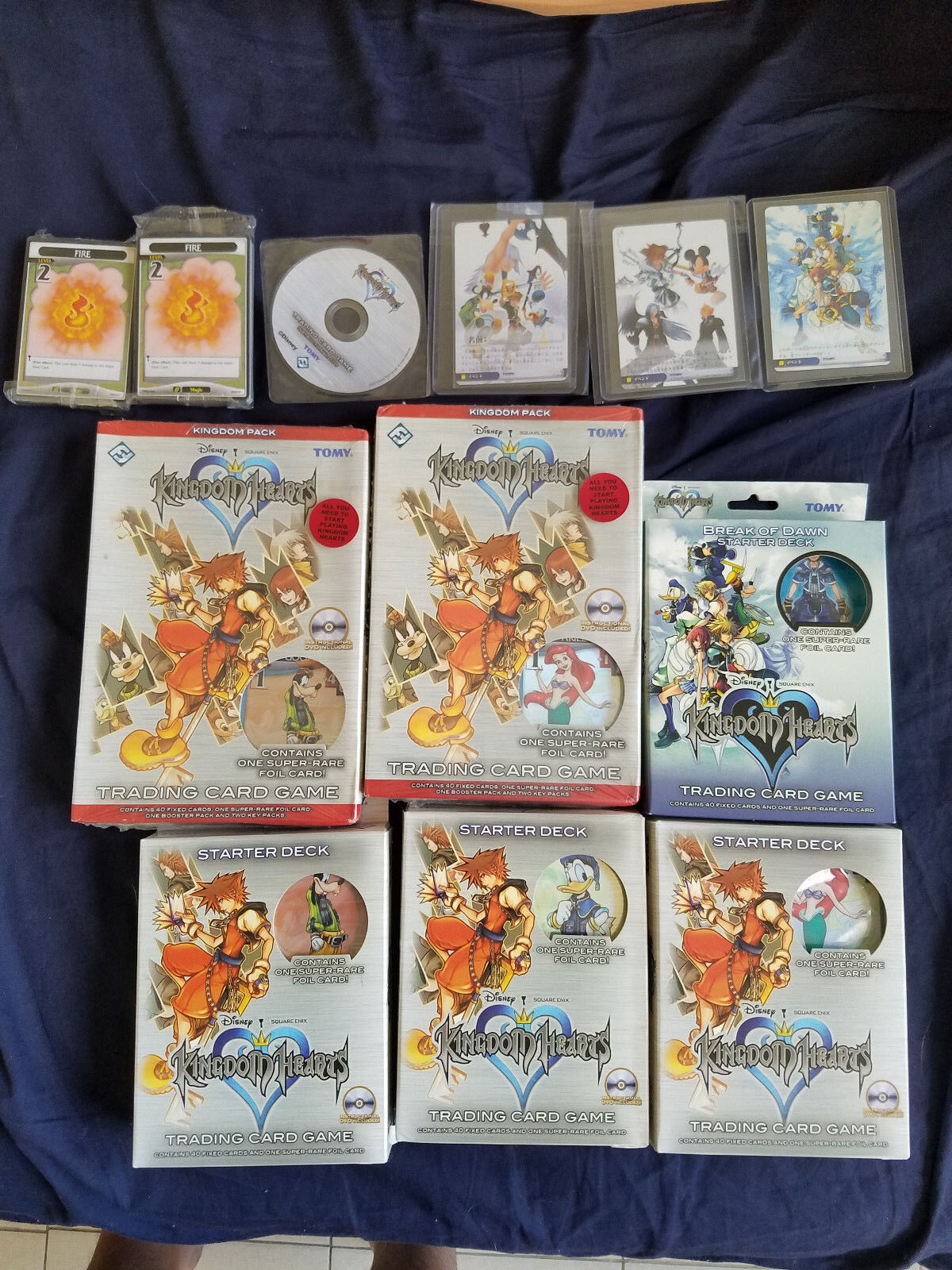 Kingdom Hearts Master Complete TCG Set 1-5 + Promo Breaking Dawn