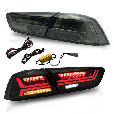 2X LED-Rücklichtbaugruppe Für Mitsubishi Lancer EVO X 2008-2017 w/Startup Dynam