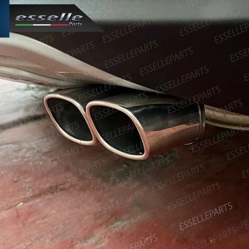 TERMINALE DI SCARICO DOPPIO MARMITTA HYUNDAI TUCSON MK4 FINALINO CROMATO INOX - Foto 10 di 10