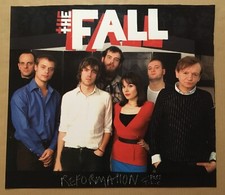 THE FALL Vintage 2007 THICK PASTIC PROMO POSTER for Reformation CD app 23x21