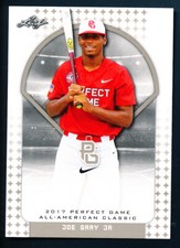 2017 LEAF PERFECT GAME ALL AMERICAN SET #36 JOE GRAY JR TRUE ROOKIE 1ST CARD HTF