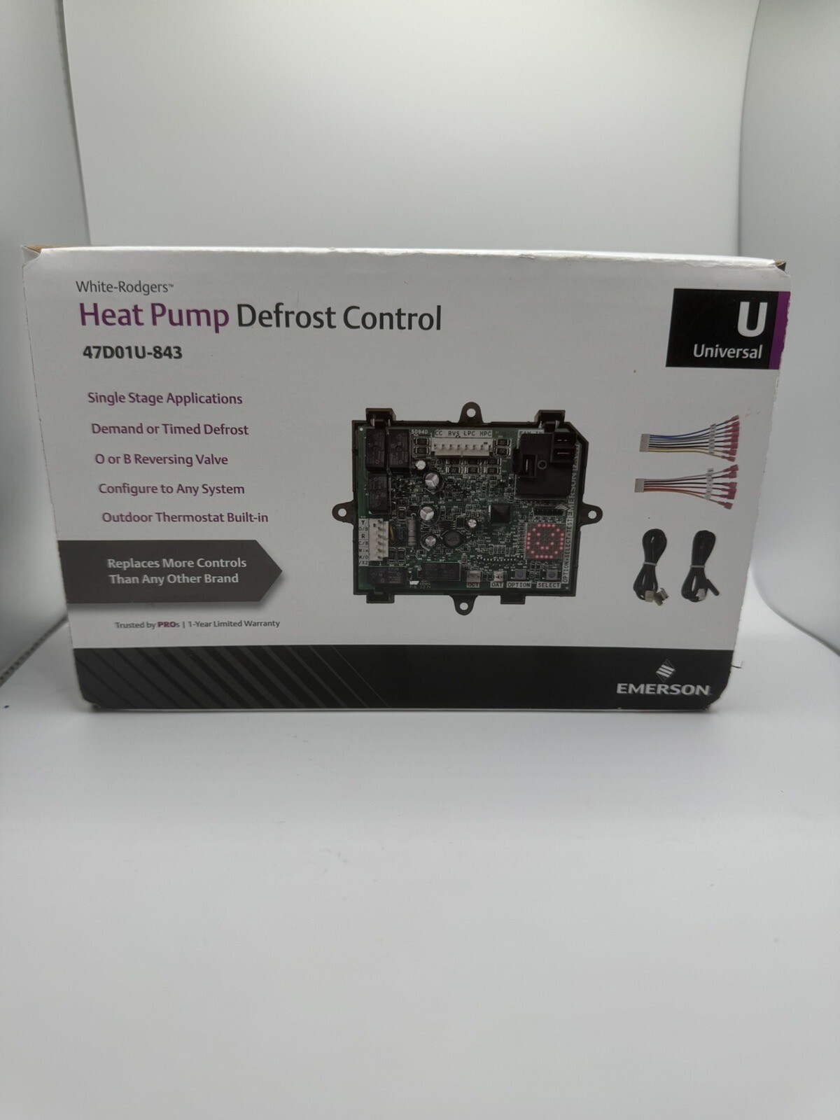 White Rodgers Heat Pump Defrost Control Universal 47D01U843 NEW OPEN