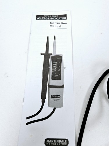 Martindale VT12 Two Pole Voltage and Continuity Tester, Yellow Electrical Test - Picture 15 of 22