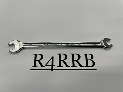 Stahlwille Tools Motor 10 GERMANY 5/16'' x 1/4'' SAE Double Open End Wrench