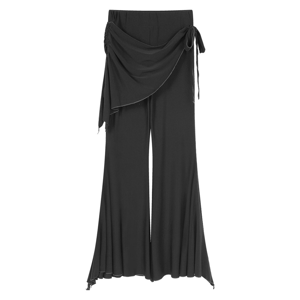Dance Pants | Eco-Friendly Wide-Leg Pants with Adjustable Waistband